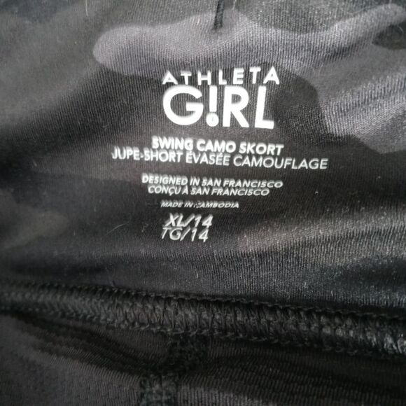 Athleta girls camo skirt size 14 - Picture 4 of 5